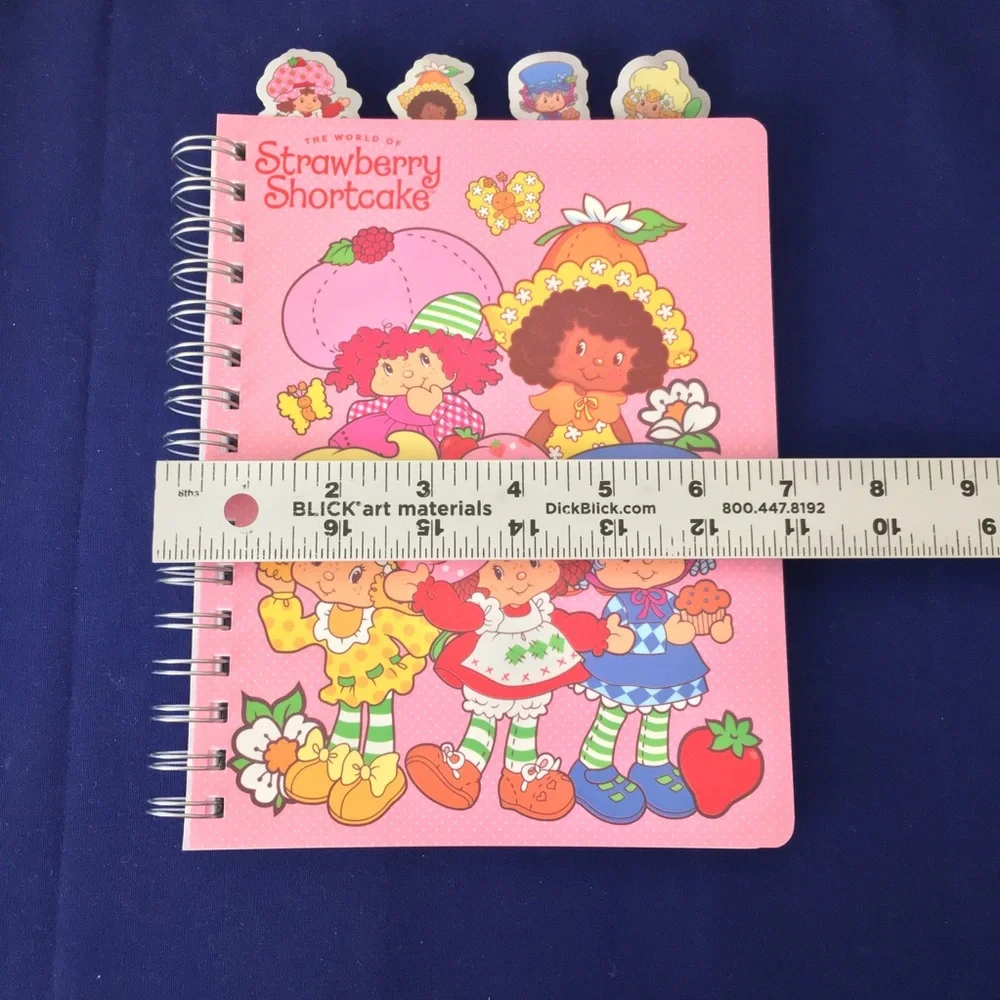 Strawberry Shortcake and Friends Tabbed Notebook